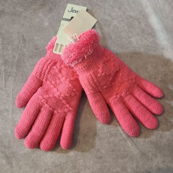 Jenni Lined Gloves Blush ONE SIZE - Picture 4 of 7
